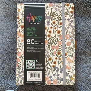 Happy Planner Floral Dot Grid Notebook